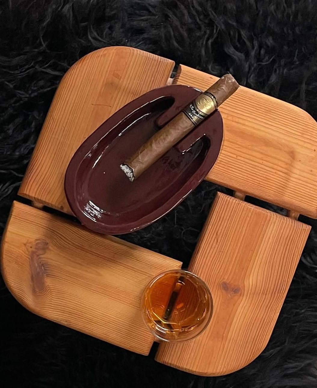 Mariela ashtray oval