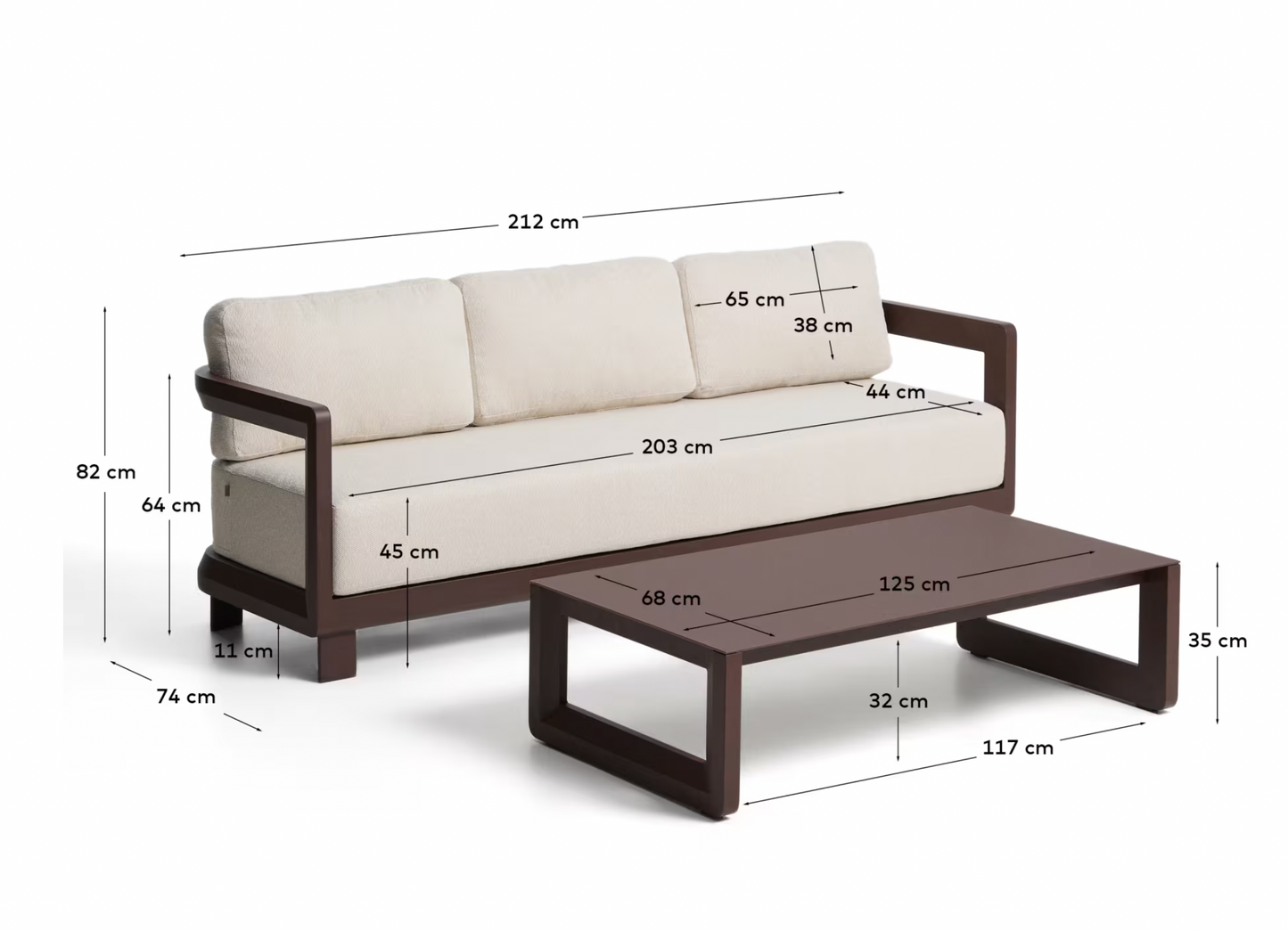 Marone loungeset