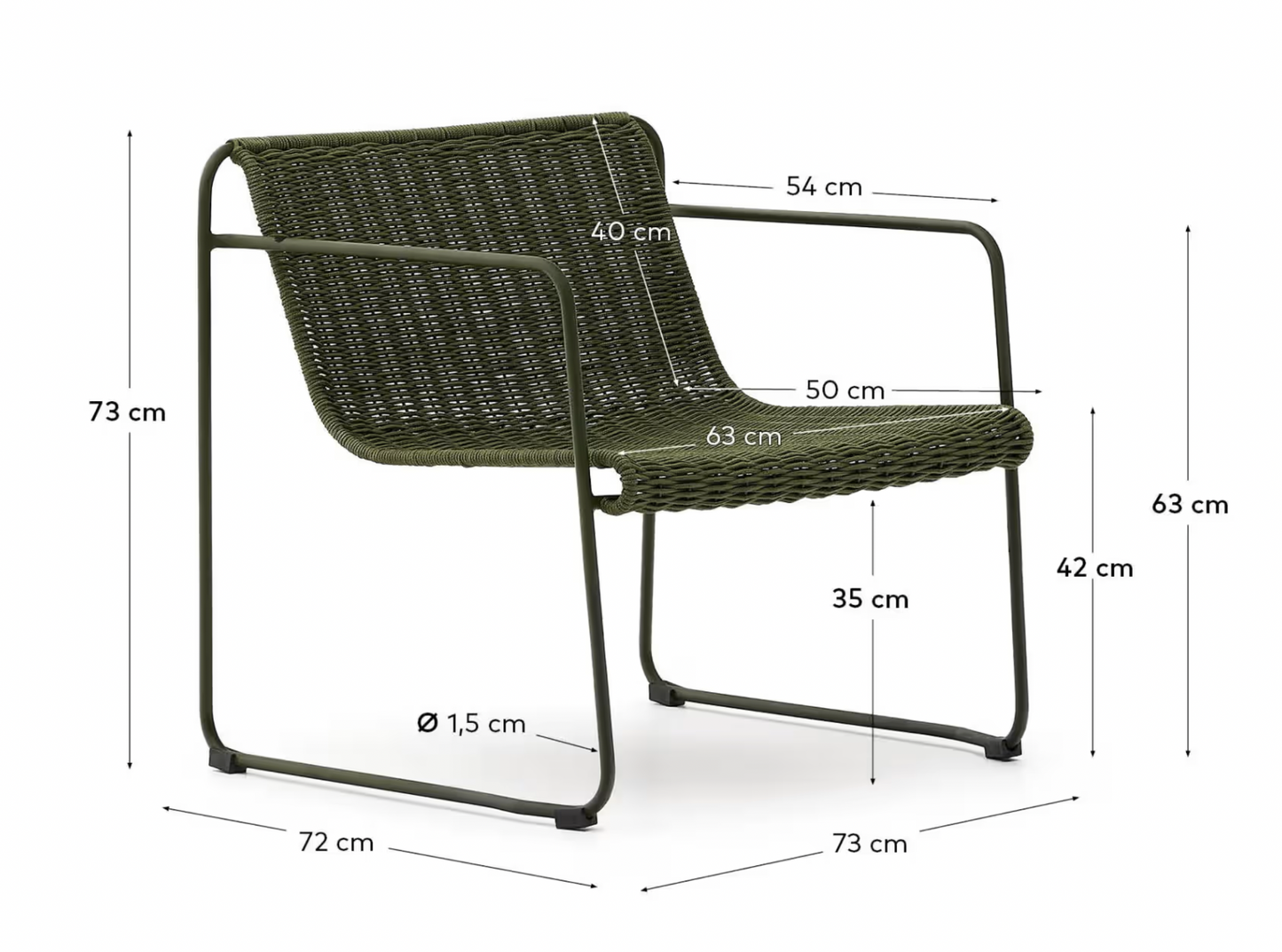 Pia lounge chair