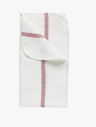 Napkins with stripe in the middle