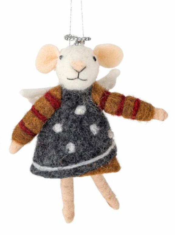 Mouse Teckel Christmas ornaments