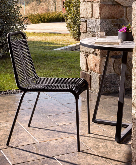 Basket chairs black