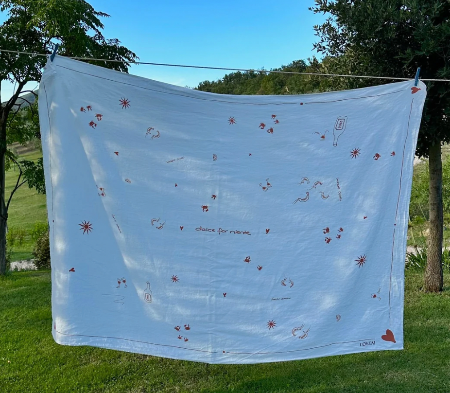 Printed tablecloths