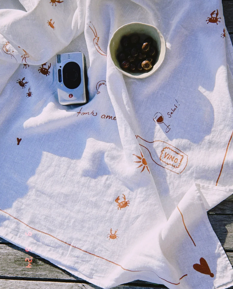 Printed tablecloths