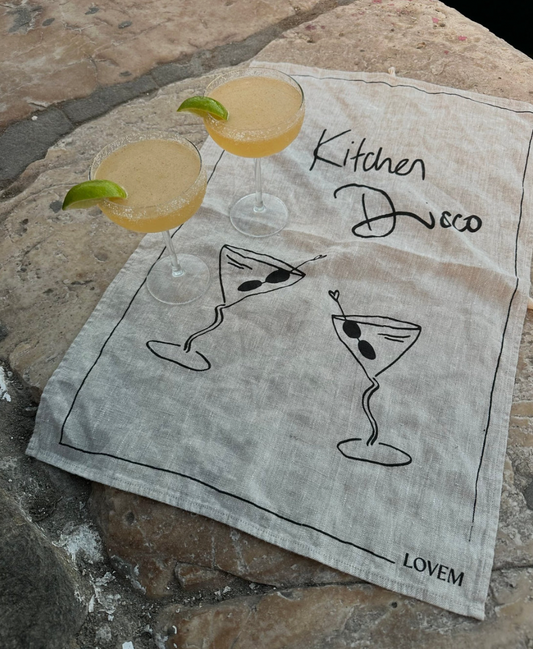 Printed kitchen towels