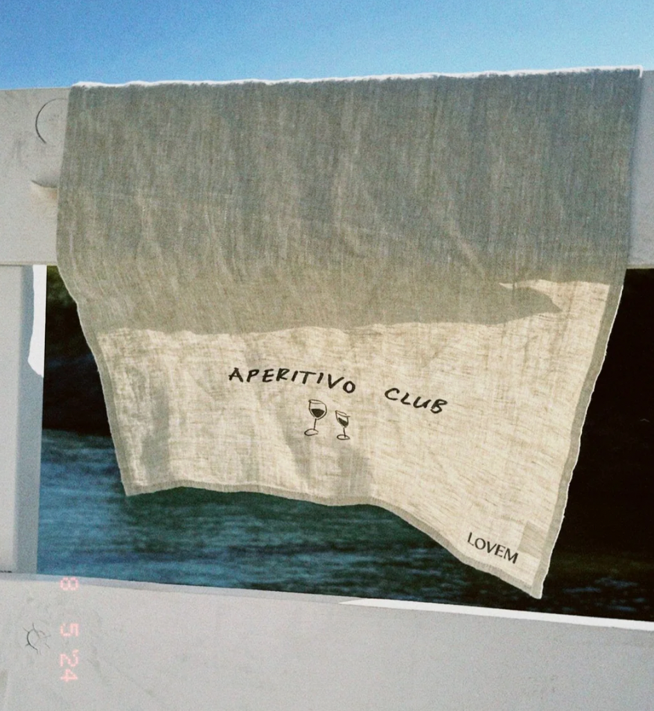 Printed kitchen towels