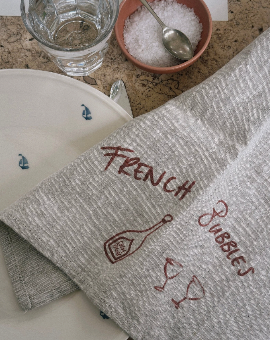 Printed kitchen towels