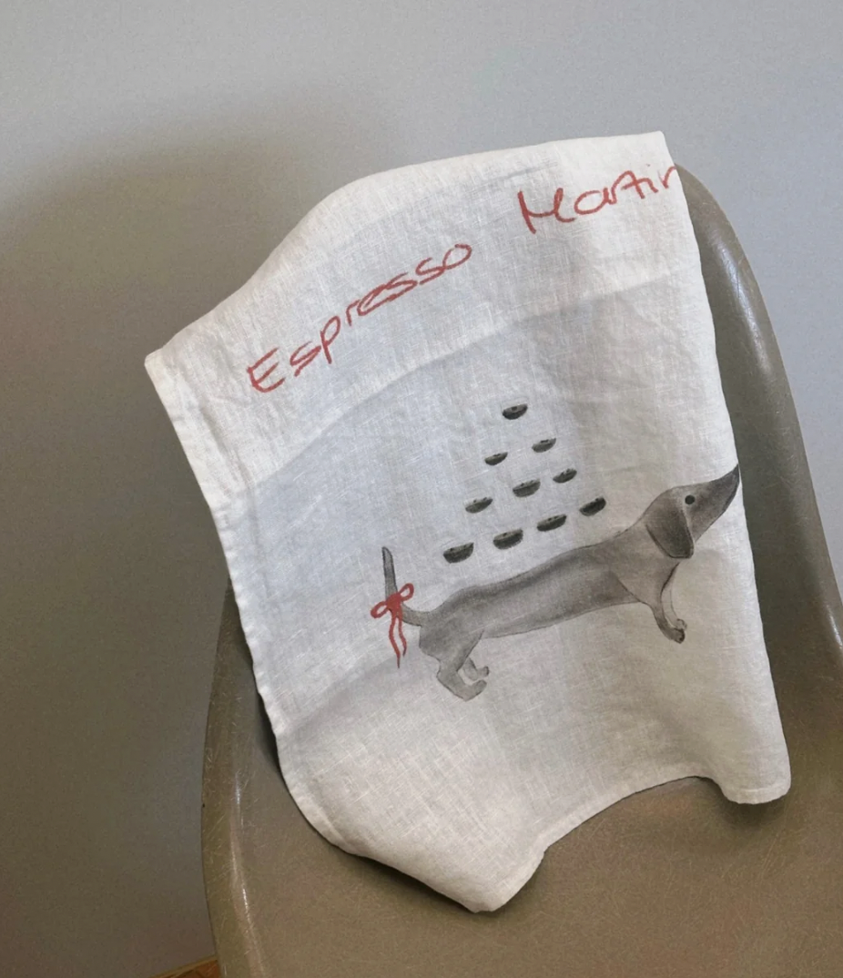 Printed kitchen towels