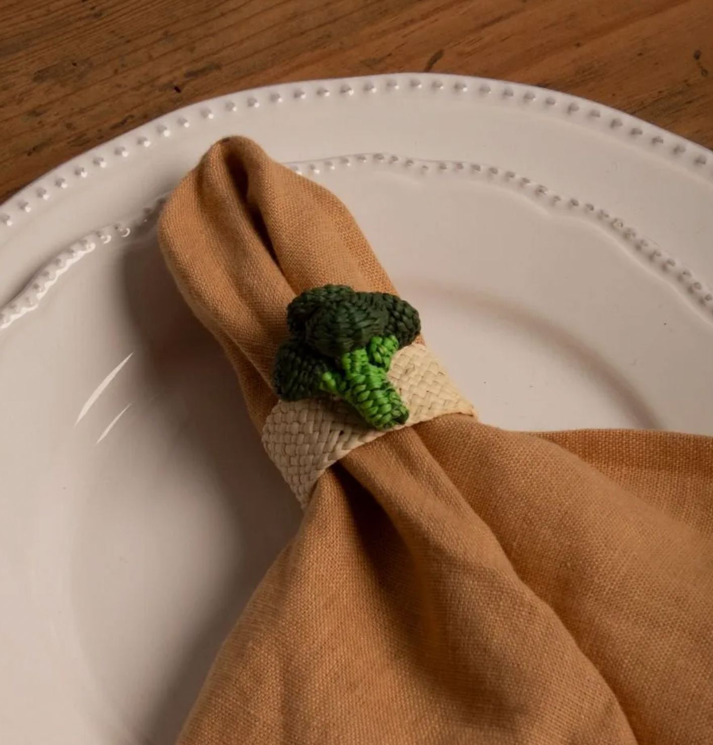Fun themed napkin rings