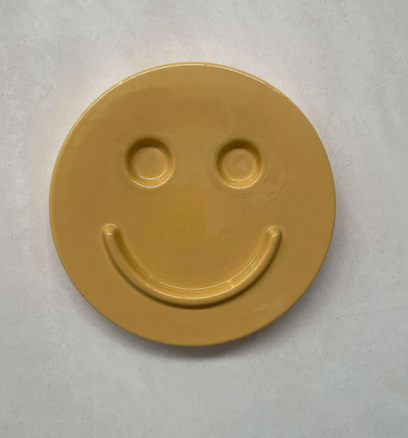 Happy ceramics wall art