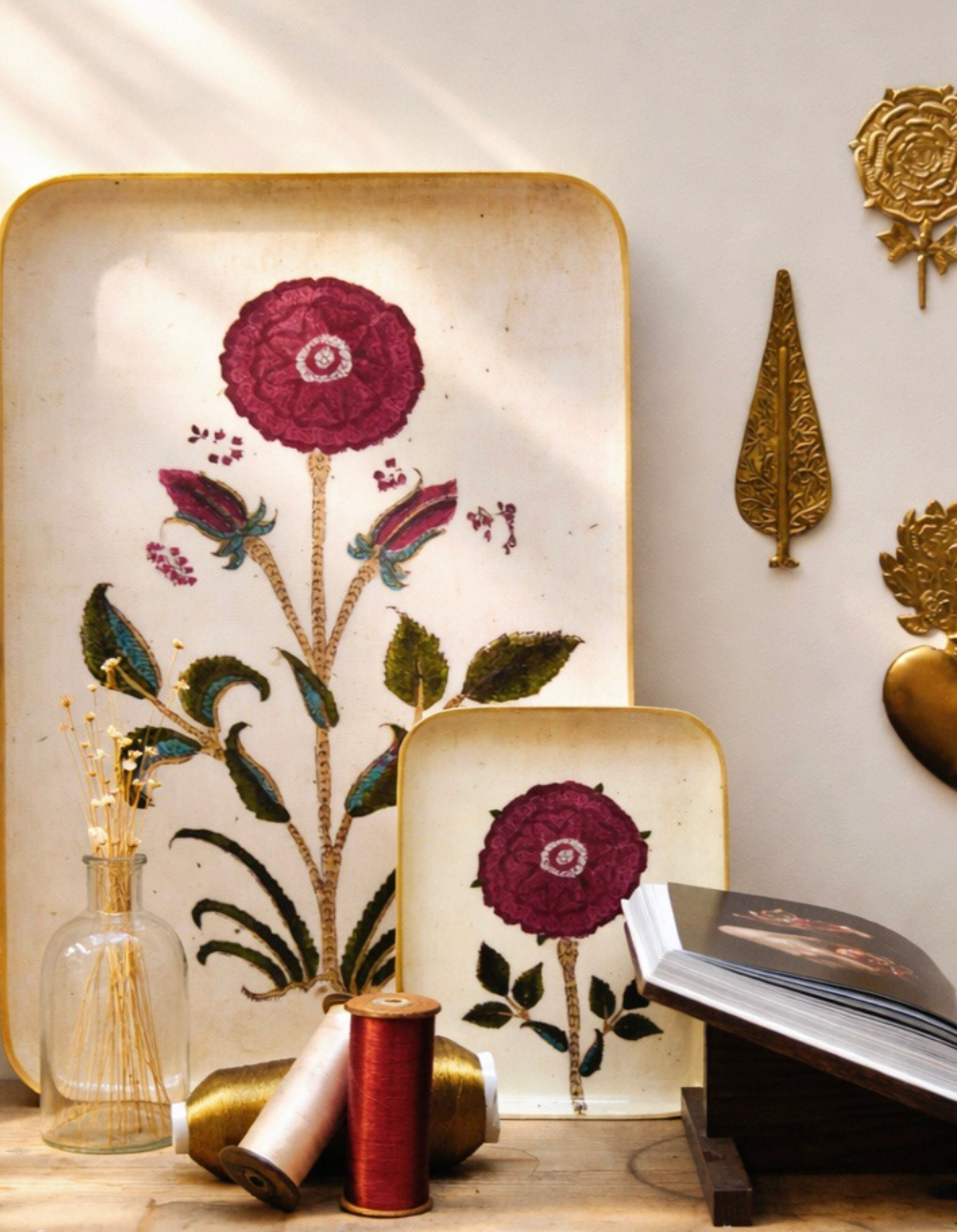 Painted trays