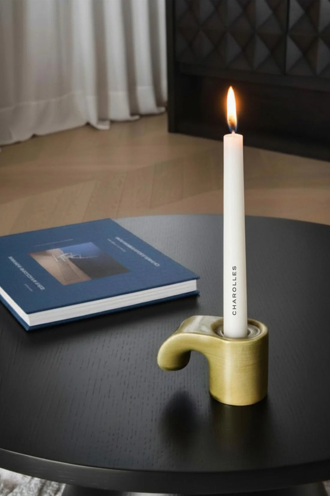 Ceramic candle holder